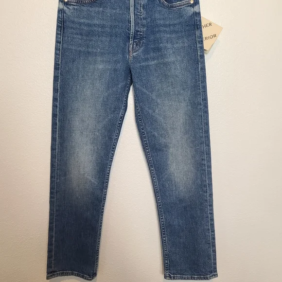 Mother The Tomcat Jeans in Kneeling On Stones Wash NWT Size 26 - Picture 7 of 15